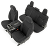 Fundas de asiento impermeables Chevy para Silverado1500 y GMC Sierra 1500 2019-2024